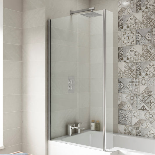 Fairford 6mm L Shaped Shower Bath Screen