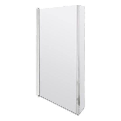 Fairford 6mm L Shaped Shower Bath Screen, Hinged
