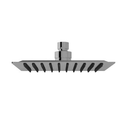 Fairford Una Concealed Shower Kit with Slide Rail Kit and Wall Mounted Rain Head, Chrome