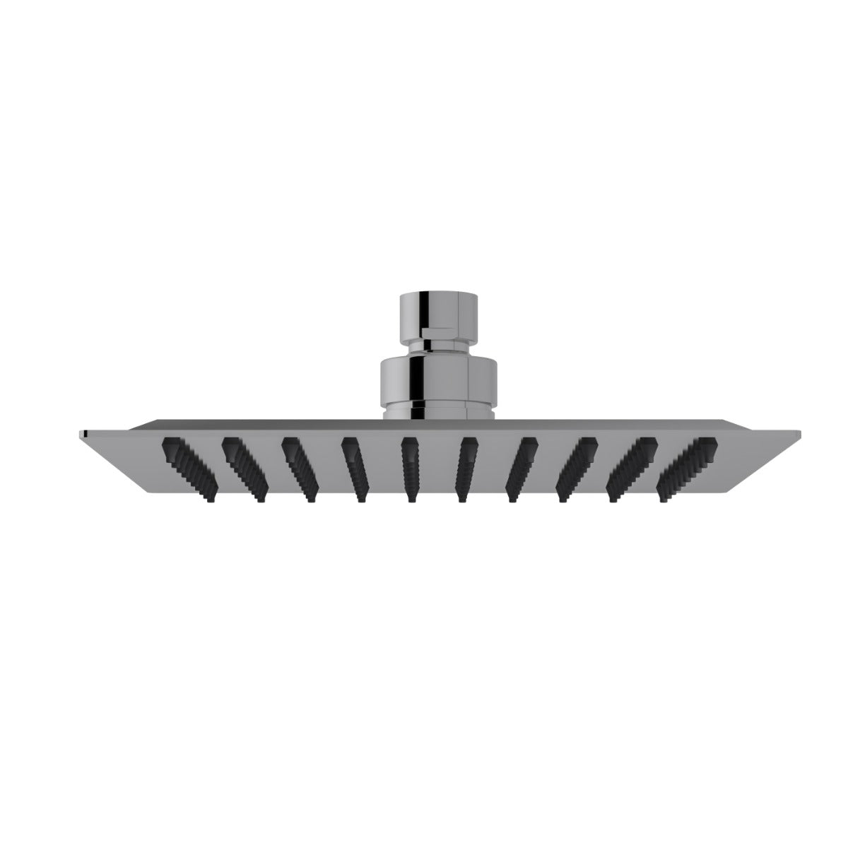 Fairford Una Concealed Shower Kit with Handset, Ceiling Mounted Rain Head and Bath Overflow Filler, Chrome