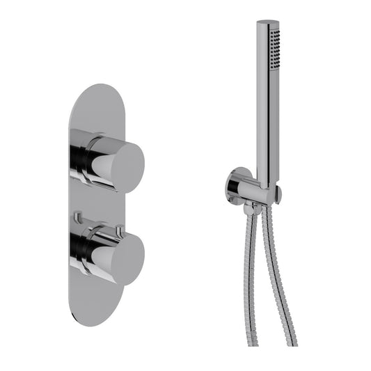 Fairford Element 5 Concealed Shower Kit with Handset, Chrome
