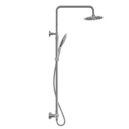 Fairford Element Pro Exposed Round Shower Kit, Chrome