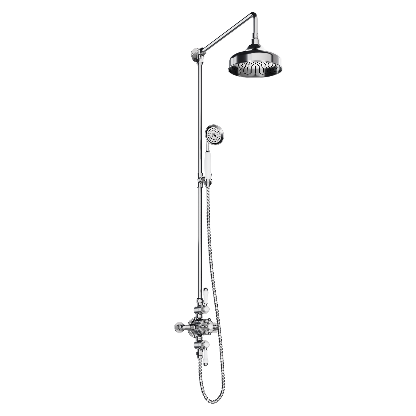Fairford Winchester Exposed Traditional Dual Outlet Shower Kit