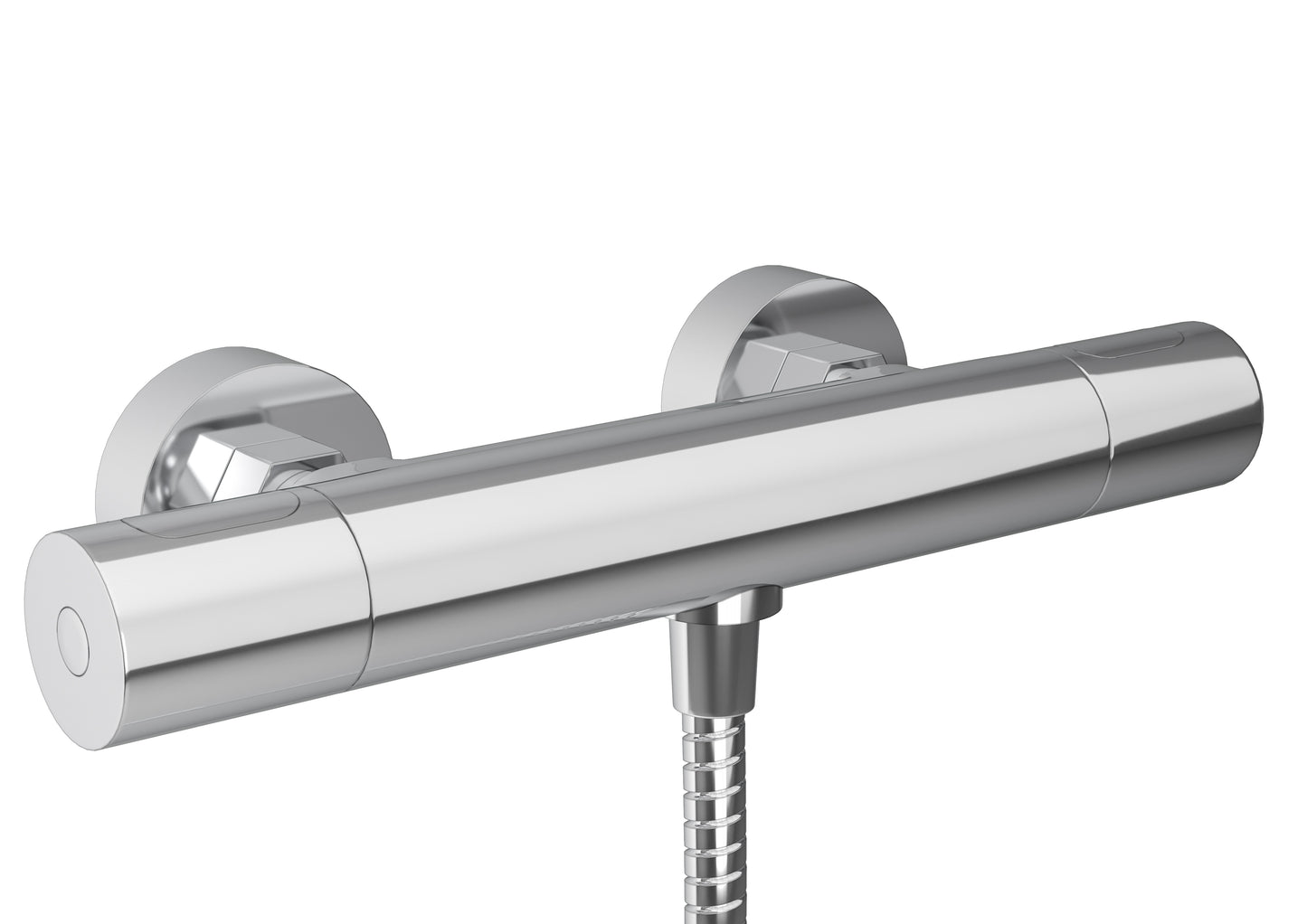 Fairford Doccia Pro Round Bar Valve, B/O