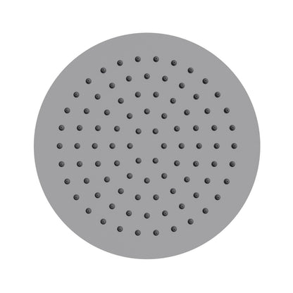 Fairford Element 200 x 200mm Round Overhead Shower Head, Chrome