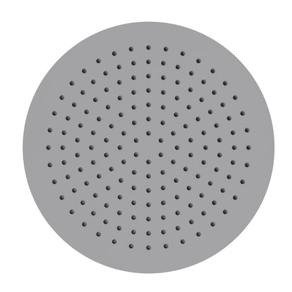 Fairford Element 400 x 400mm Round Overhead Shower Head, Chrome