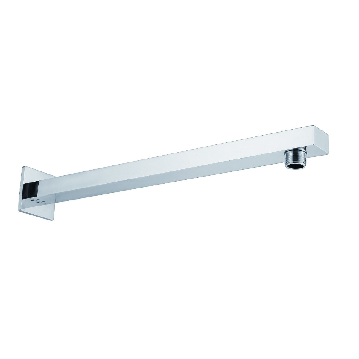 Fairford Una Concealed Shower Kit with Slide Rail Kit, Wall Mounted Rain Head and Bath Overflow Filler, Chrome