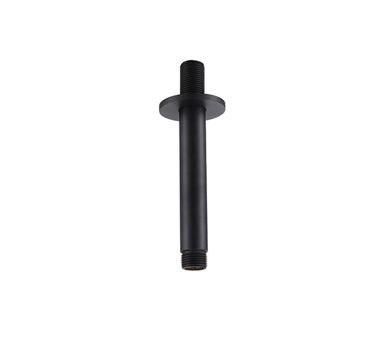 Fairford Element Matt Black 120mm Round Ceiling Mounted Arm