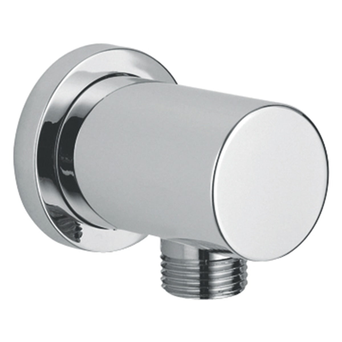 Fairford Element 5 Concealed Shower Kit with Slide Rail Kit, Wall Mounted Rain Head and Bath Overflow Filler, Chrome