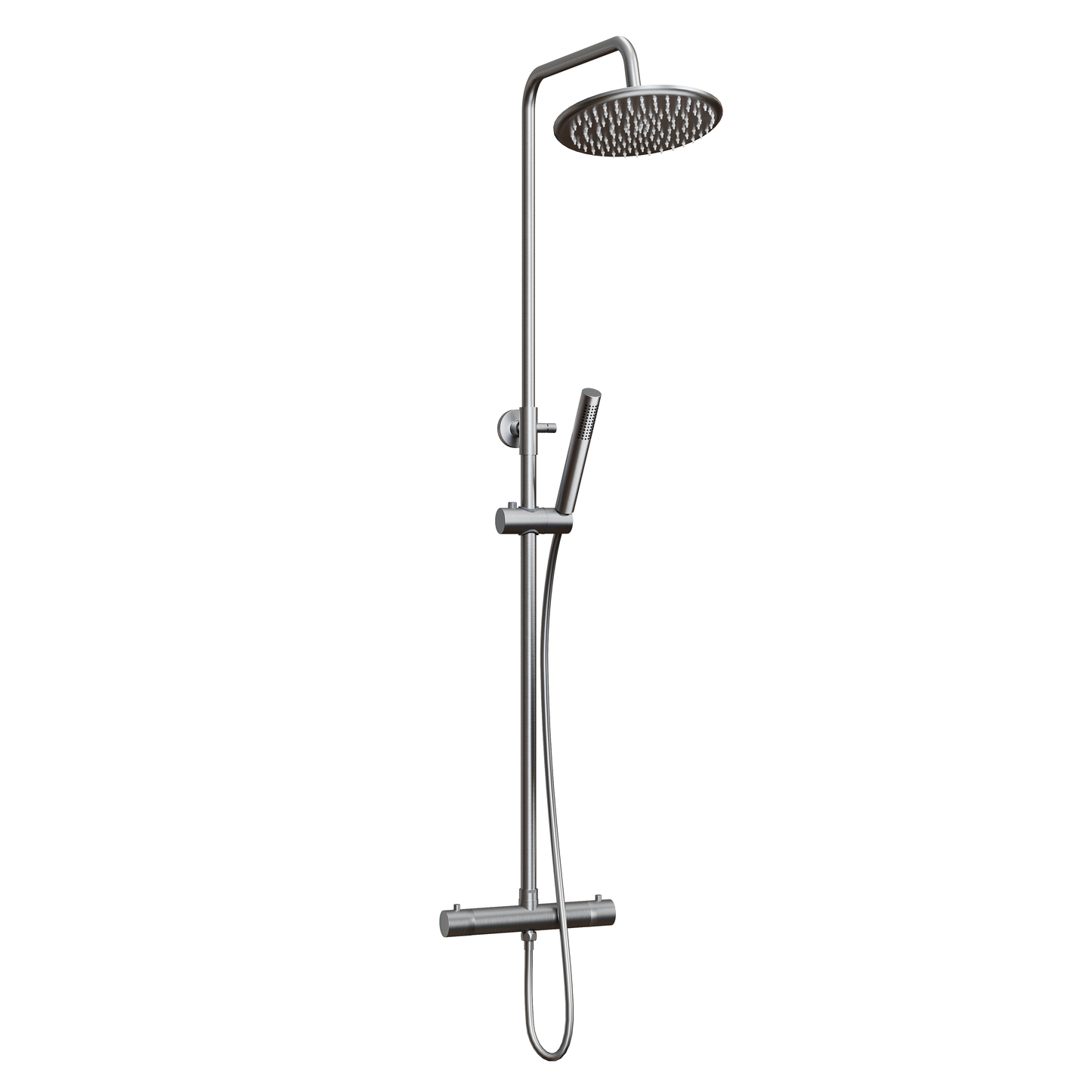 Fairford Element 7 Gunmetal Exposed Shower Kit