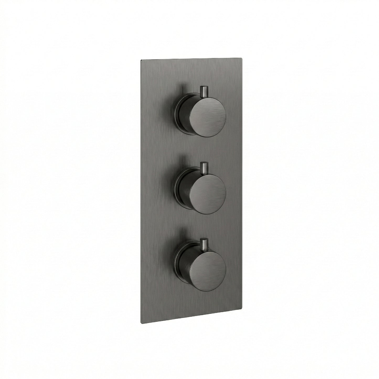 Fairford Element 7 Gunmetal Triple Shower Valve, 3 Outlet