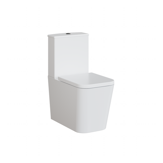Fairford Grove Pure Back To Wall Toilet with Soft Close Seat