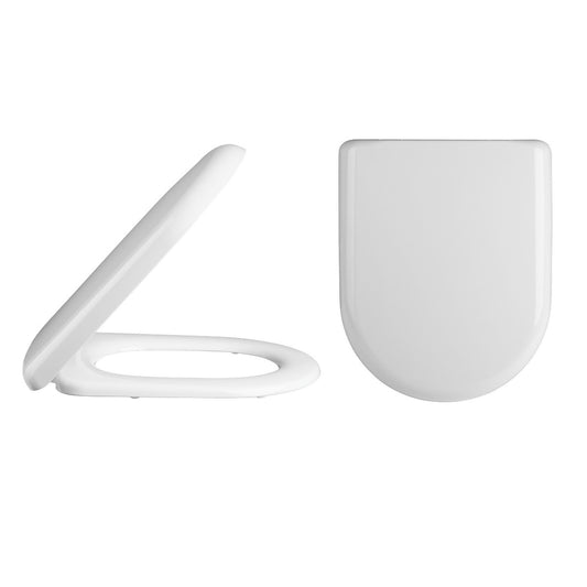 Fairford Standard D Shape Soft Close Toilet Seat