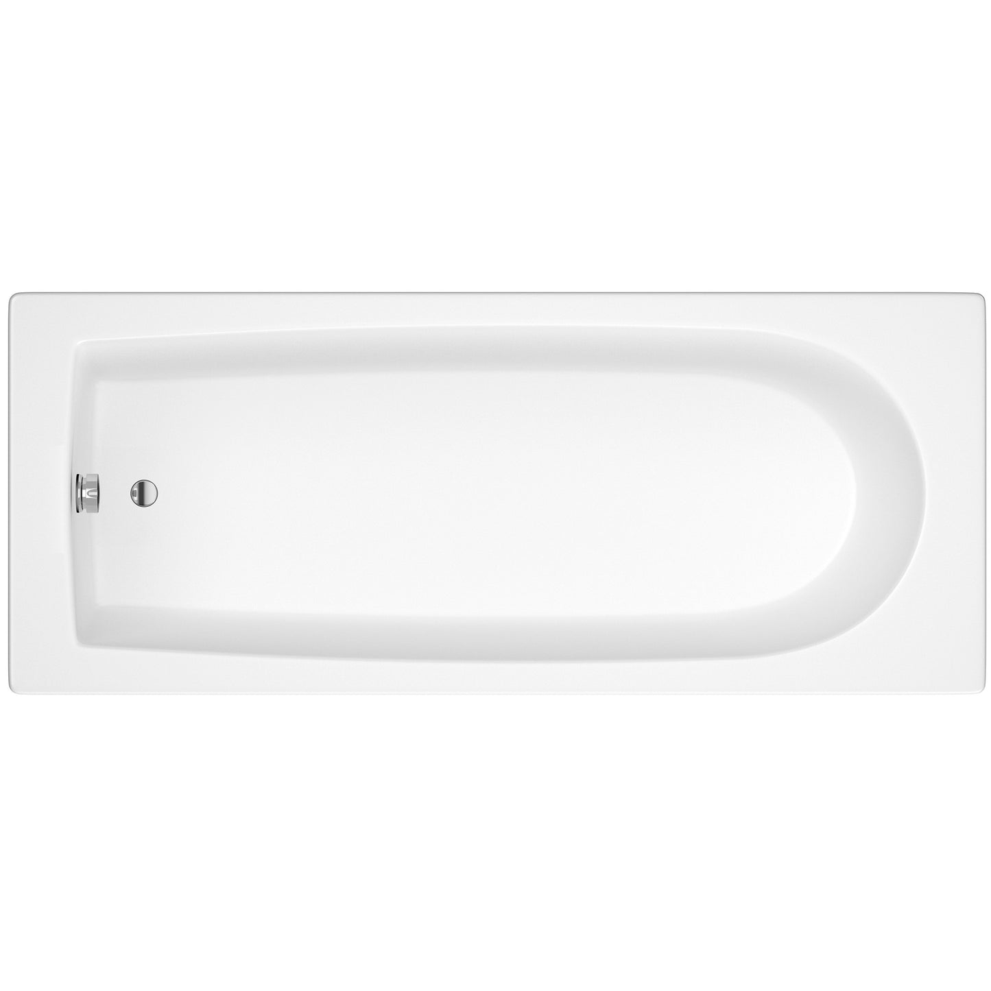 Fairford Novus 1700 x 700mm Single Ended Straight Bath