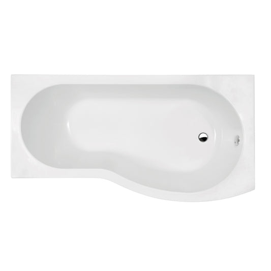 Fairford 1700 x 900mm B Shaped Right Hand Shower Bath