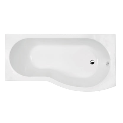 Fairford 1500 x 900mm B Shaped Right Hand Shower Bath
