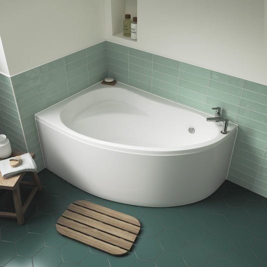 Fairford 1450 x 950mm LH Corner Bath