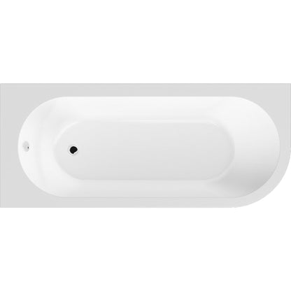 Fairford Left Hand Back To Wall Bath and Panel