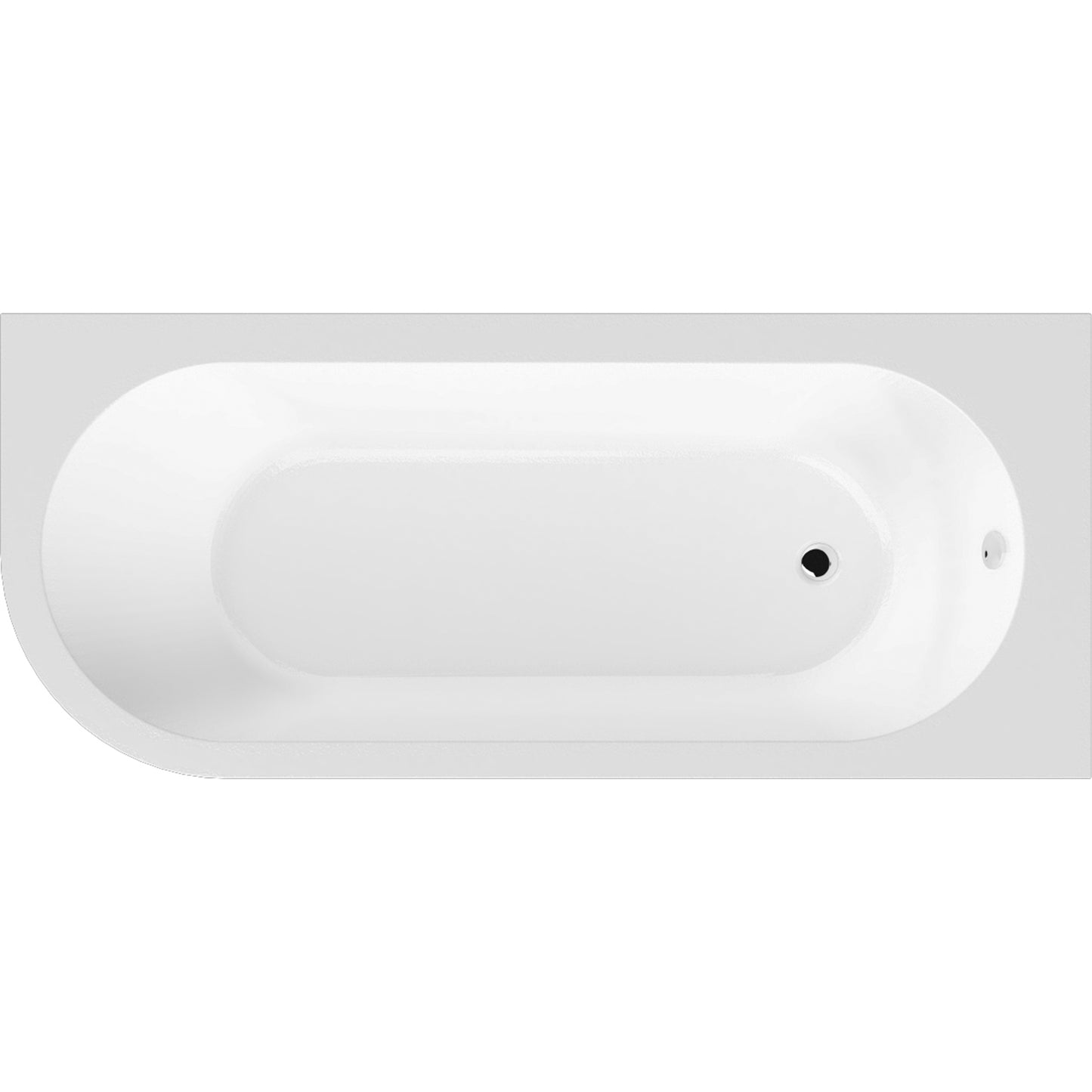 Fairford Right Hand Back To Wall Bath and Panel