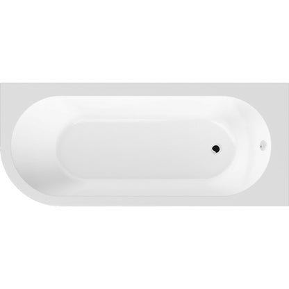 Fairford Right Hand Back To Wall Bath and Panel
