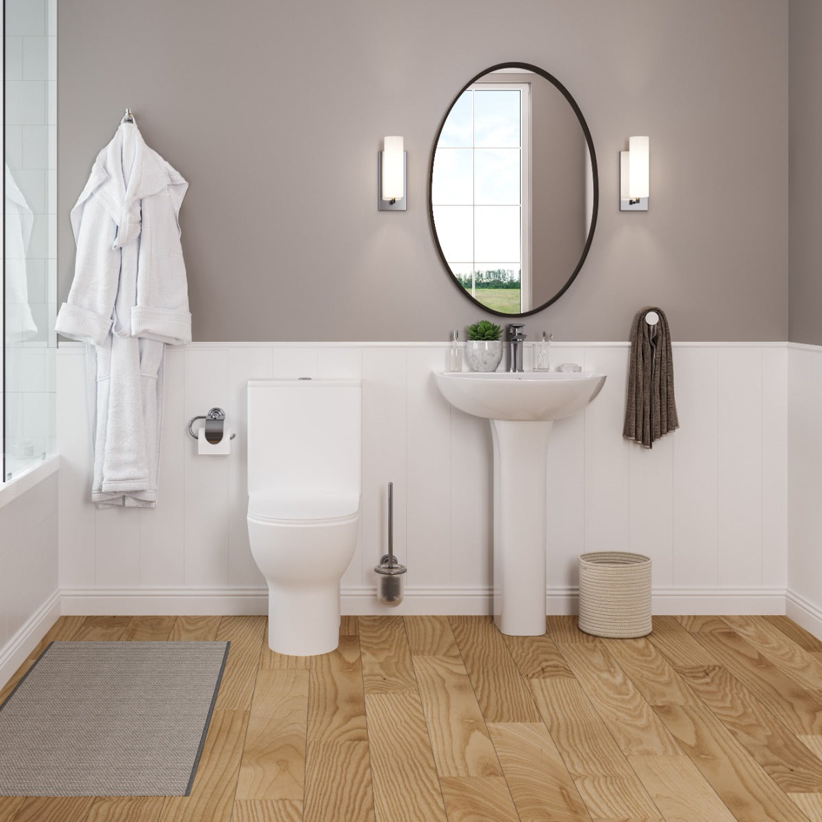 Fairford Sierra 560mm Basin and Pedestal