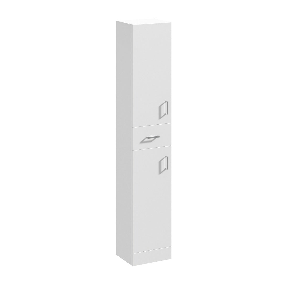 Fairford Opto 350mm x 1900mm Gloss White Cupboard (300mm deep)