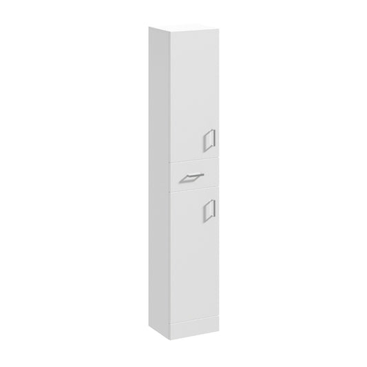 Fairford Opto 350mm x 1900mm Gloss White Cupboard (330mm deep)
