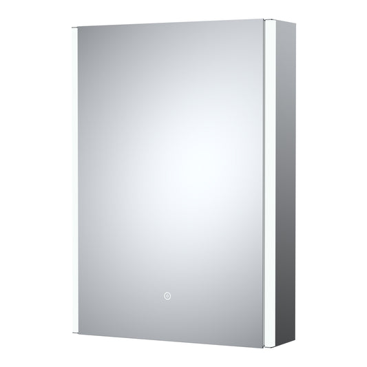 Fairford Zerna 700 x 500mm Mirror Cabinet, LED & Shaver Socket