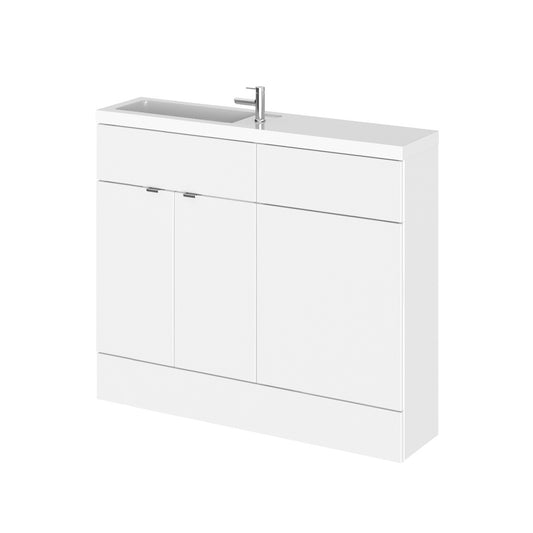 Fairford Union 1000mm Gloss White Pack