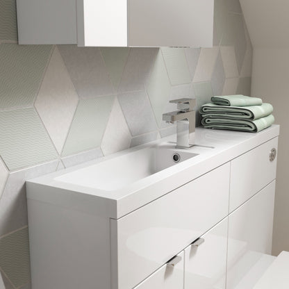 Fairford Union 1100mm Gloss White Pack