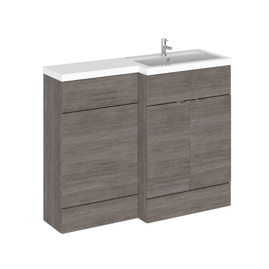 1100mm Grey Woodgrain Right Hand Pack