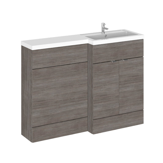 1200mm Grey Woodgrain Right Hand Pack