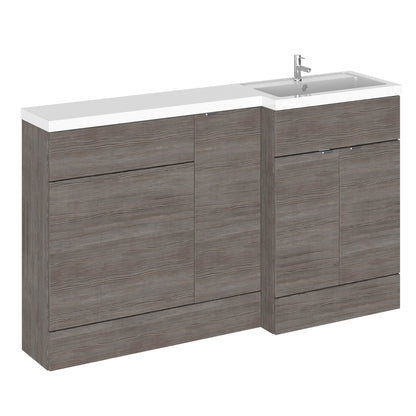 1500mm Grey Woodgrain Right Hand Pack