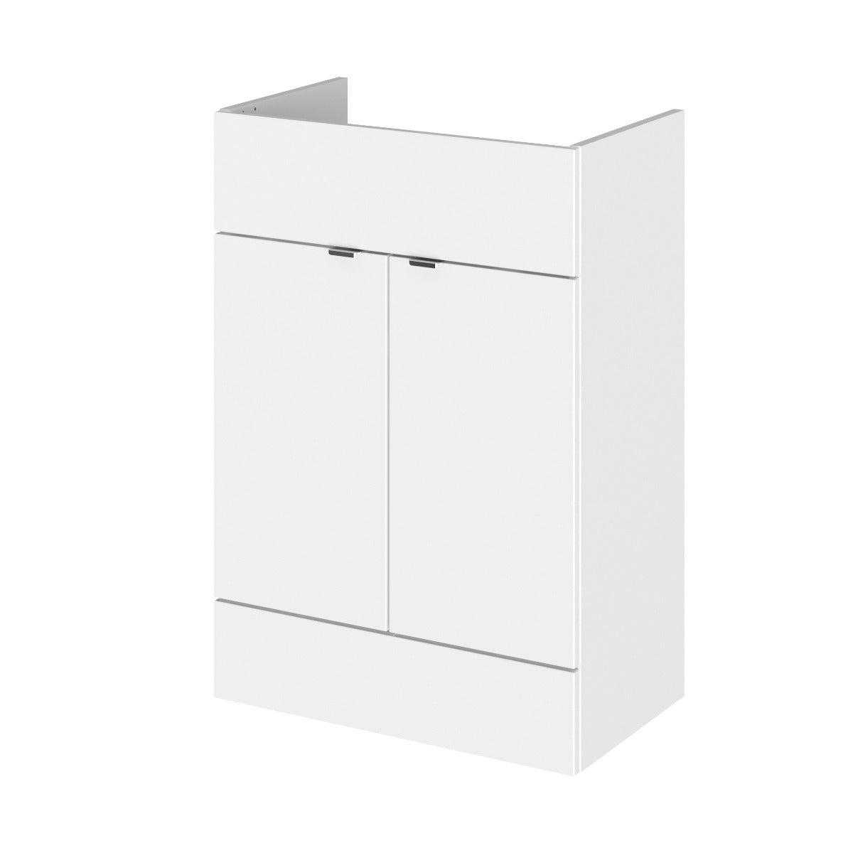 Fairford Union 600mm Full Depth White Vanity Unit