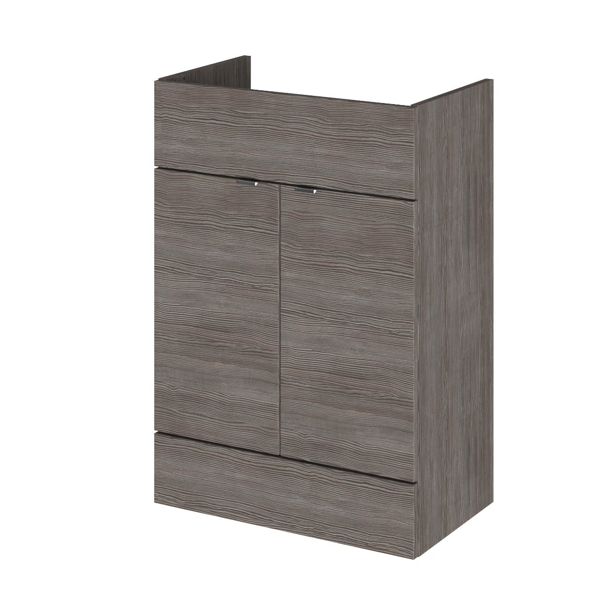 Fairford Union 600mm Full Depth Grey Vanity Unit