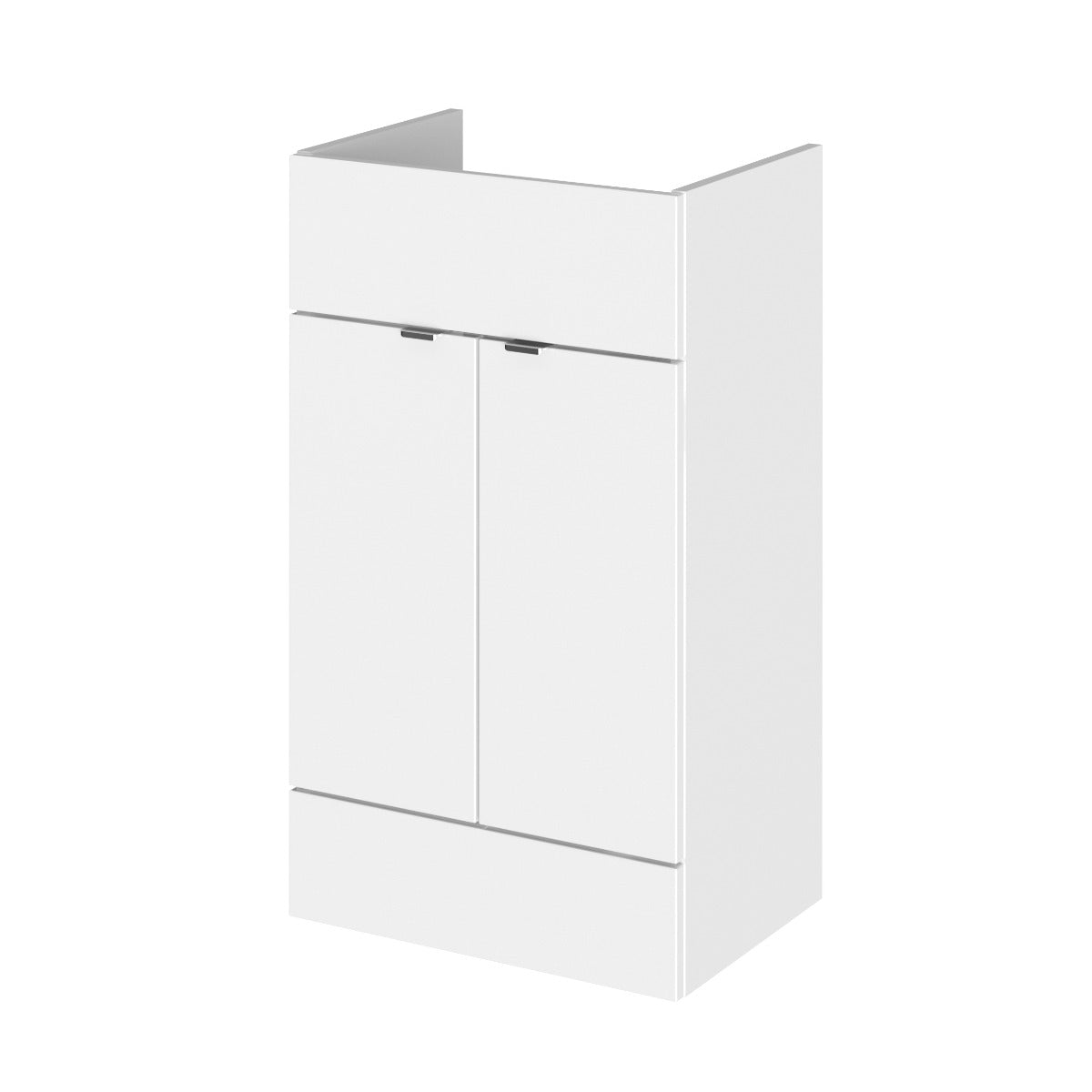Fairford Union 500mm Full Depth White Vanity Unit