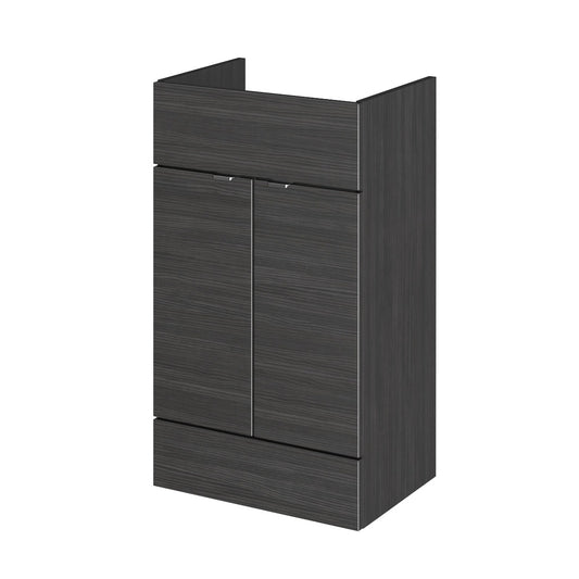 Fairford Union 500mm Full Depth Black Vanity Unit