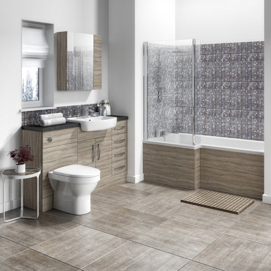 Fairford Union 500mm Full Depth Drift Wood WC Unit