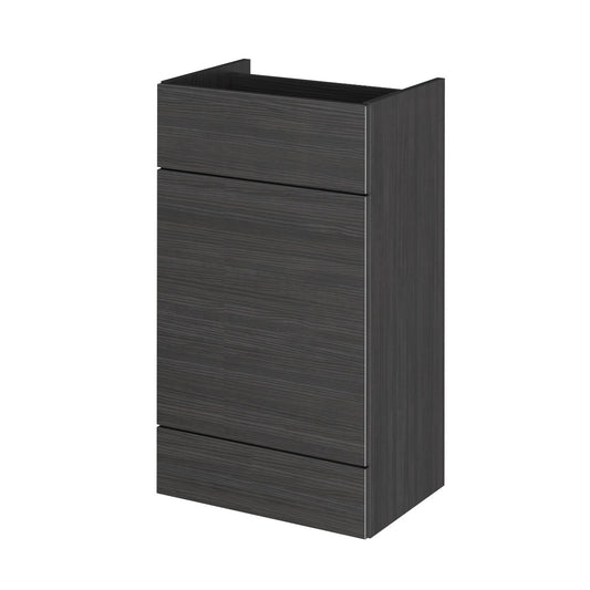 Fairford Union 500mm Full Depth Black WC Unit