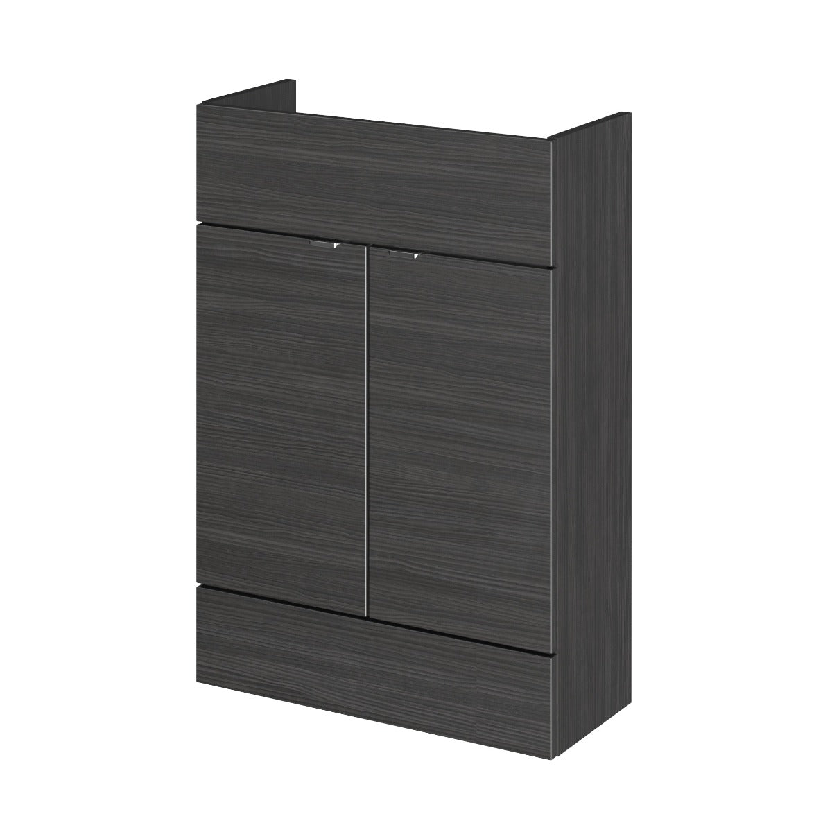 Fairford Union 600mm Slimline Black Vanity Unit