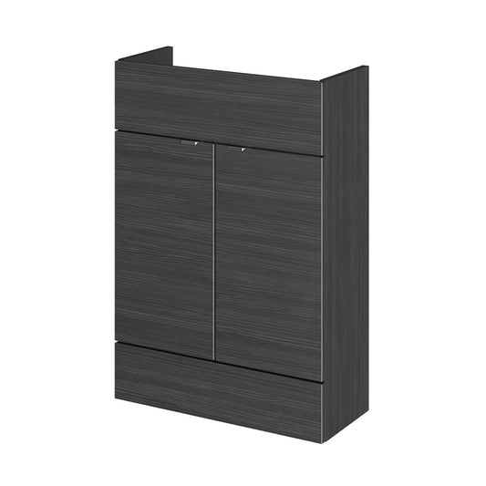 Fairford Union 600mm Slimline Black Vanity Unit