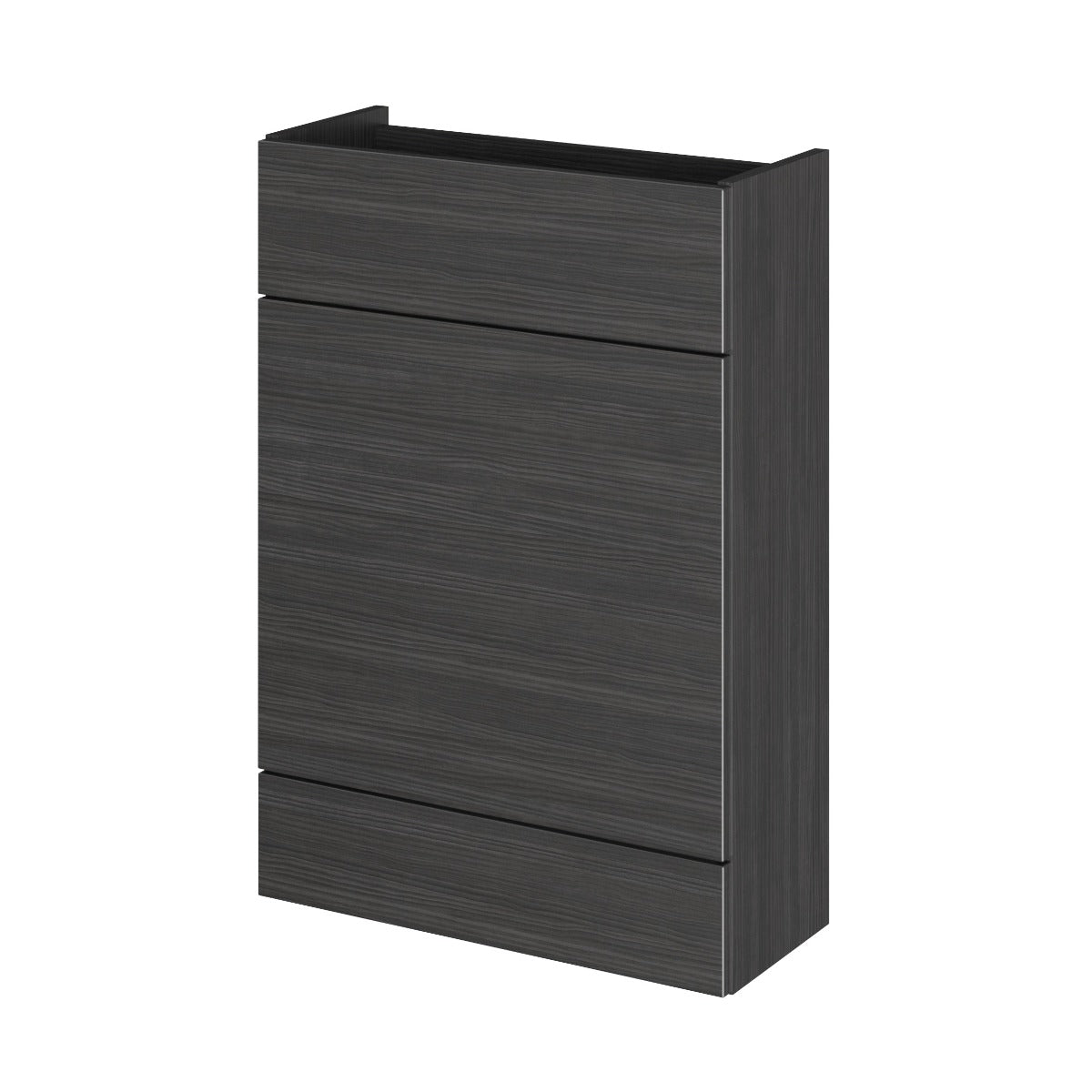 Fairford Union 600mm Slimline Black WC Unit