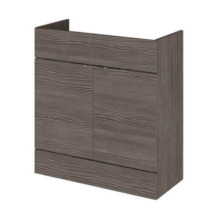 Fairford Union 800mm Full Depth Grey Vanity Unit