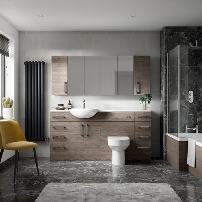 Fairford Union 300mm Full Depth Grey Base Unit with Top Drawer