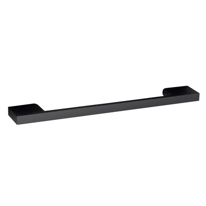 Slimline Square Handle, Matt Black, 160mm Centres