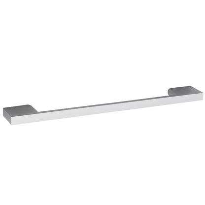 Slimline Square Handle, Chrome, 192mm Centres