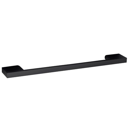 Slimline Square Handle, Matt Black, 192mm Centres