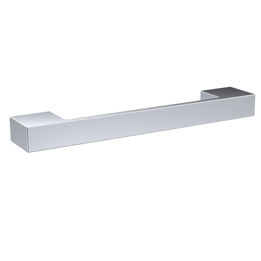 Square Handle, Chrome, 128mm Centres