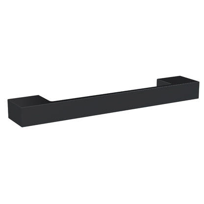 Square Handle, Matt Black, 128mm Centres