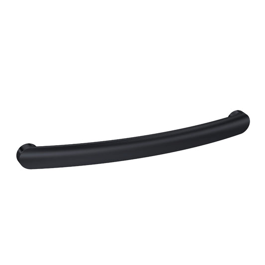 Standard Strap Handle, Matt Black, 192mm Centres